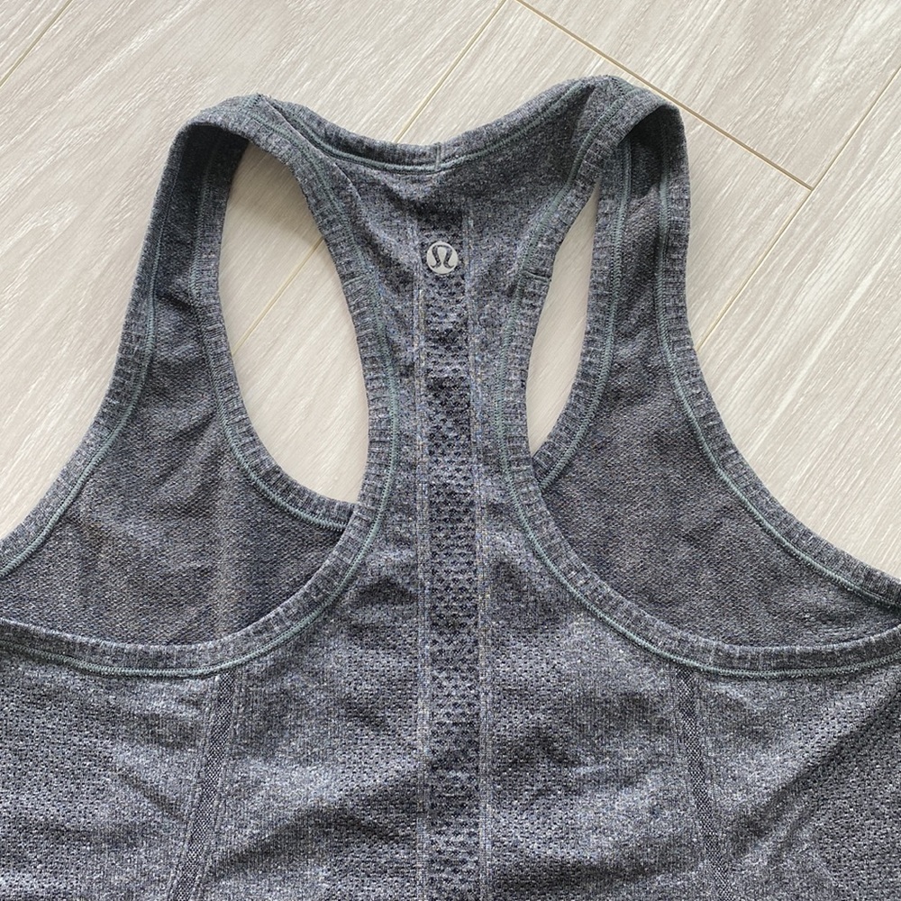 Lululemon Gray Workout Tank Top